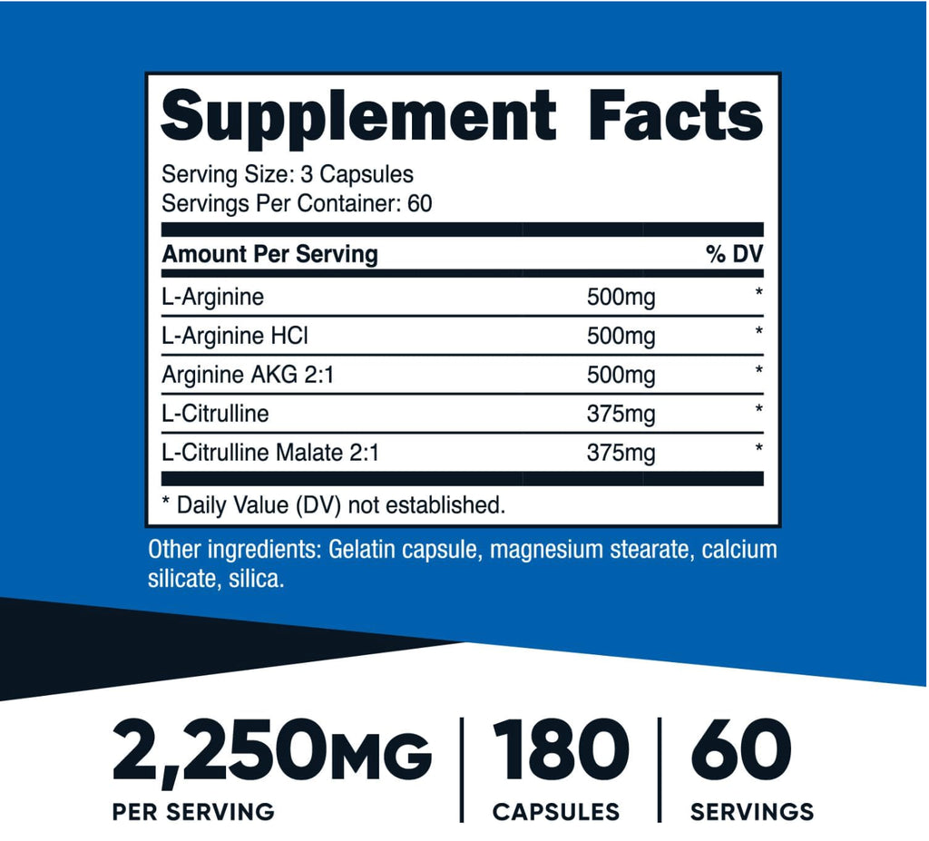 Male Enhancement Enlarger Thicker Size Nitric Oxide for Men Sex Pills 180 CPS
