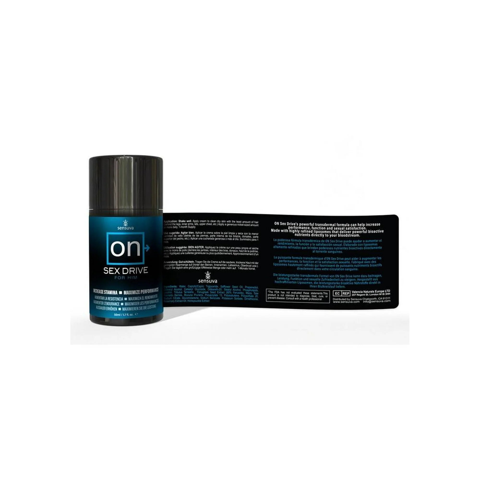 on Sex Drive for Him Male Pleasure Gel, 1.7Oz