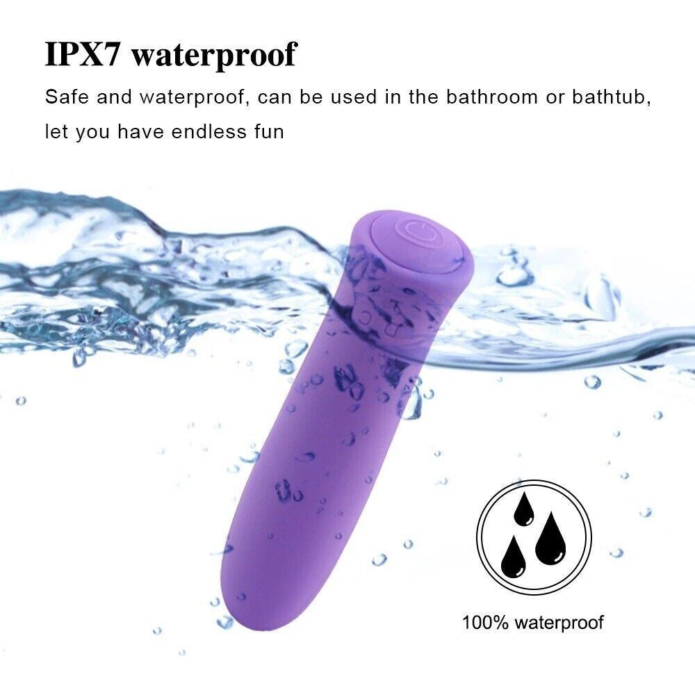 Waterproof Wireless Remote Control Bullet Clit Vibrator Sex Toys for Women US